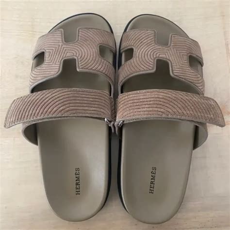 how to tell if hermes sandals are real|hermes chypre dupe sandals.